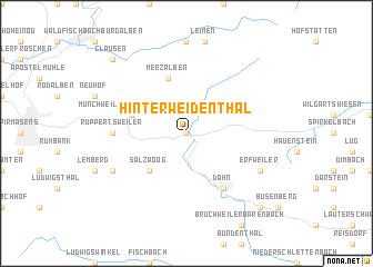 map of Hinterweidenthal