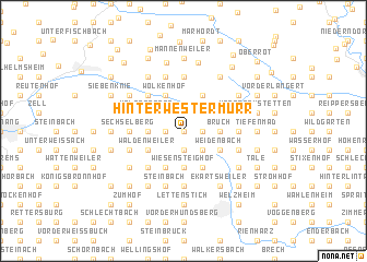 map of Hinterwestermurr