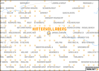 map of Hinterwollaberg