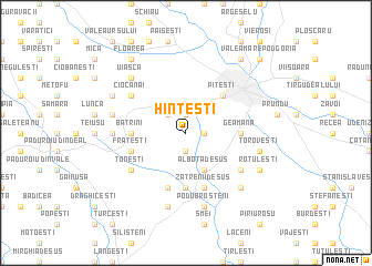 map of Hinţeşti