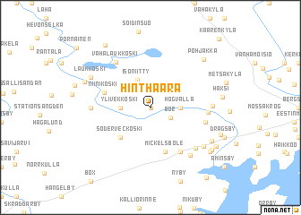 map of Hinthaara