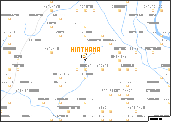 map of Hinthama