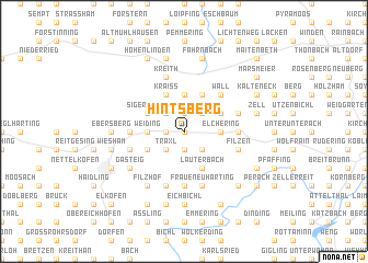 map of Hintsberg