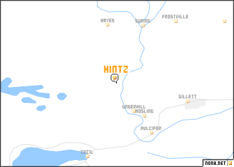 map of Hintz