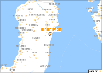 map of Hinugusan