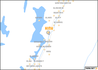 map of Ḩinw