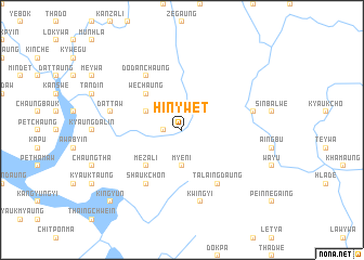 map of Hinywet