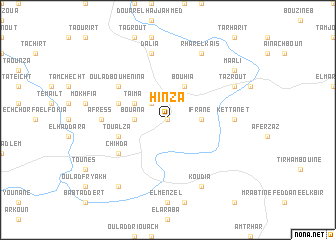 map of Hinza