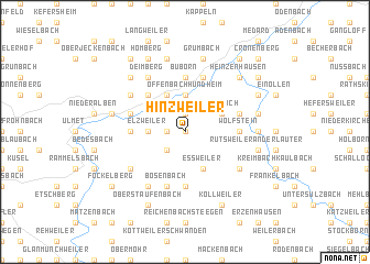 map of Hinzweiler