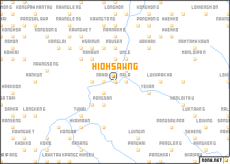 map of Hio-hsawng