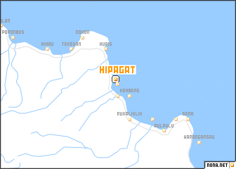 map of Hipagat