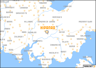 map of Hipanao