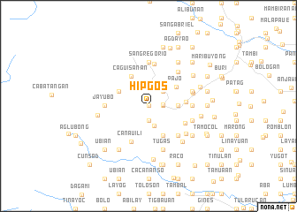 map of Hipgos