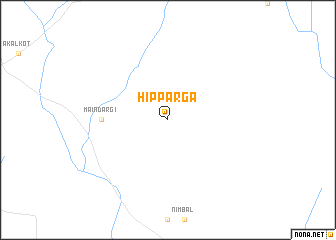 map of Hipparga