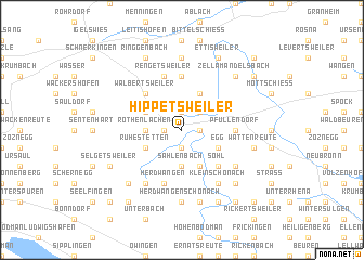 map of Hippetsweiler
