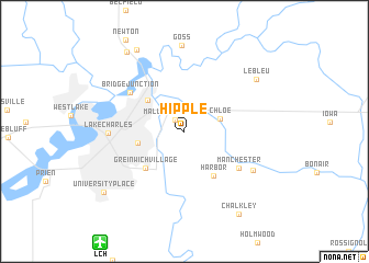 map of Hipple