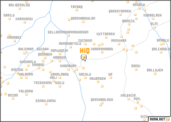 map of Ḩīq