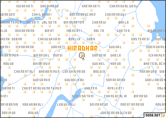 map of Hirādhar