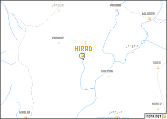 map of Hirad