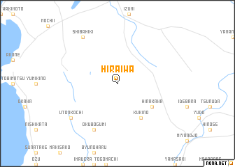 map of Hiraiwa