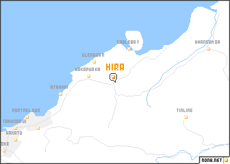map of Hira