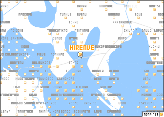 map of Hirenve