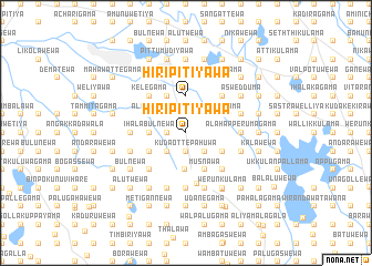 map of Hiripitiyawa