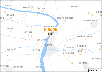 map of Hîrjău