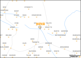 map of Hirka