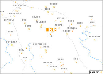 map of Hirla