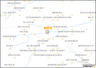 map of Hirm
