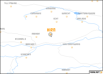 map of Hirn