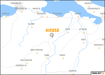 map of Hirose