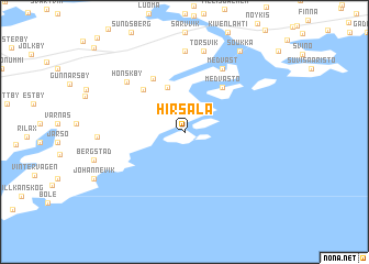 map of Hirsala