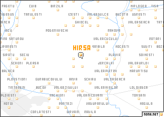 map of Hîrsa