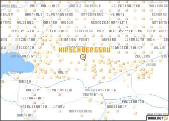 map of Hirschbergsau