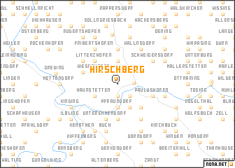 map of Hirschberg