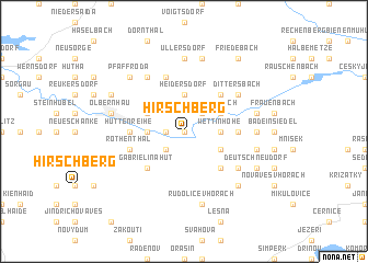 map of Hirschberg