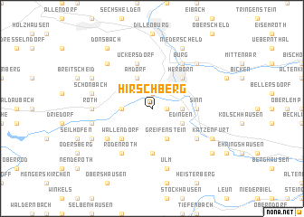 map of Hirschberg