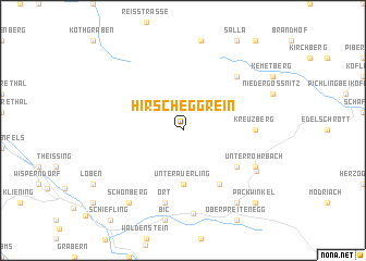 map of Hirschegg Rein