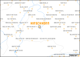 map of Hirschhorn