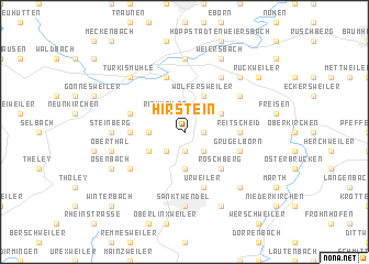 map of Hirstein