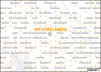 map of Hirtenfeldberg