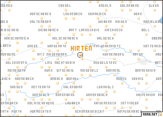 map of Hirten