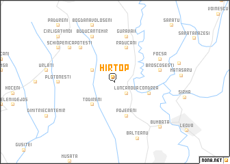 map of Hîrtop