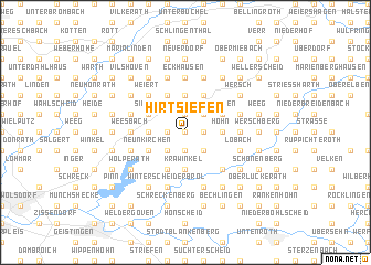 map of Hirtsiefen