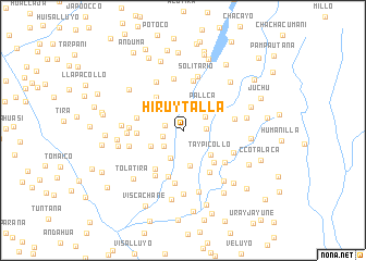 map of Hiruytalla