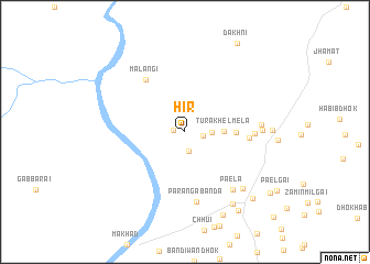 map of Hir