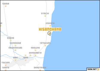 map of Hisanohama