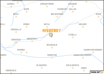 map of Hisarbey